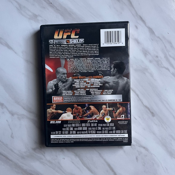 UFC 129 DVD - George St. Pierre VS Jake Shields TORONTO EVENT - Picture 2 of 4